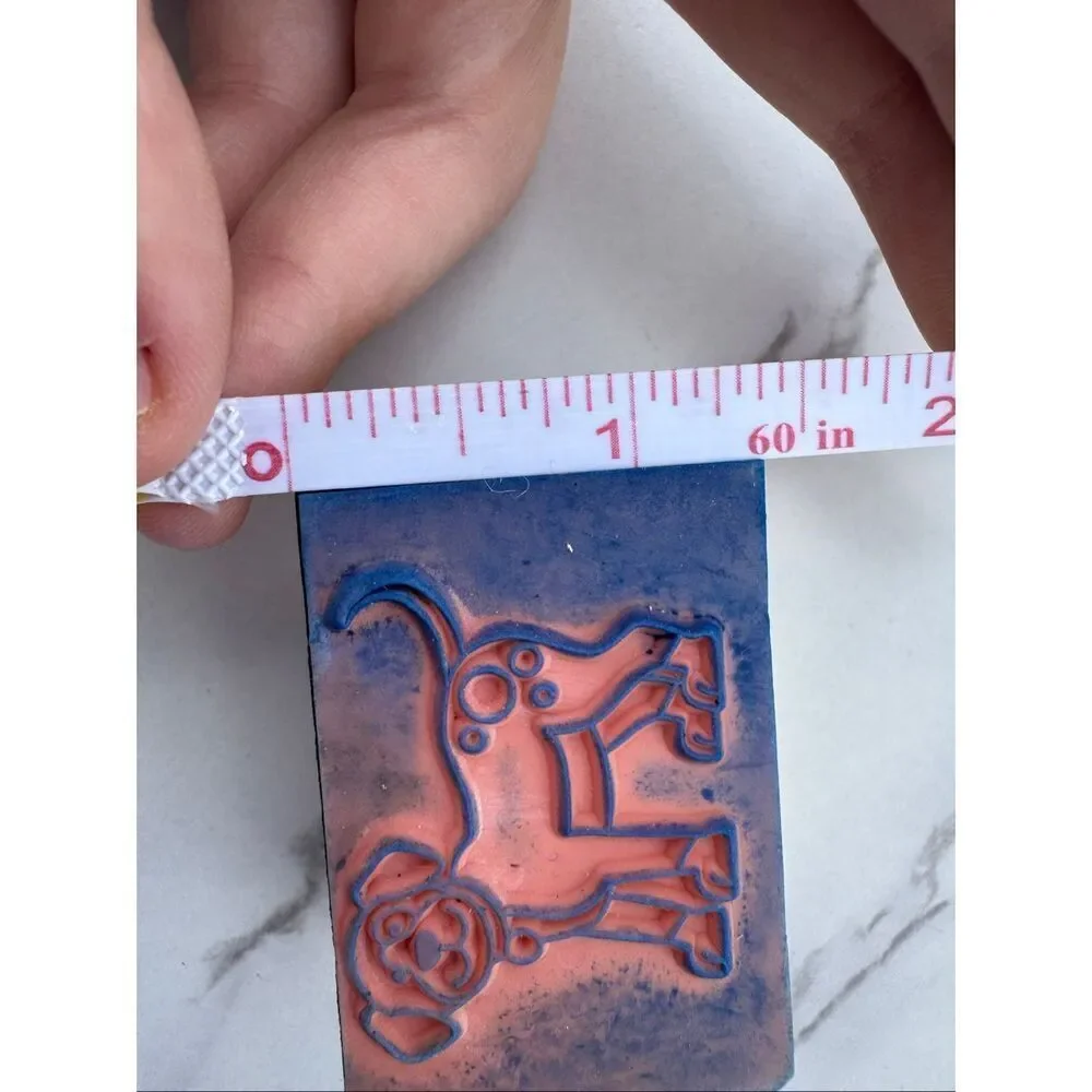Cartoon Dog Rubber Stamp